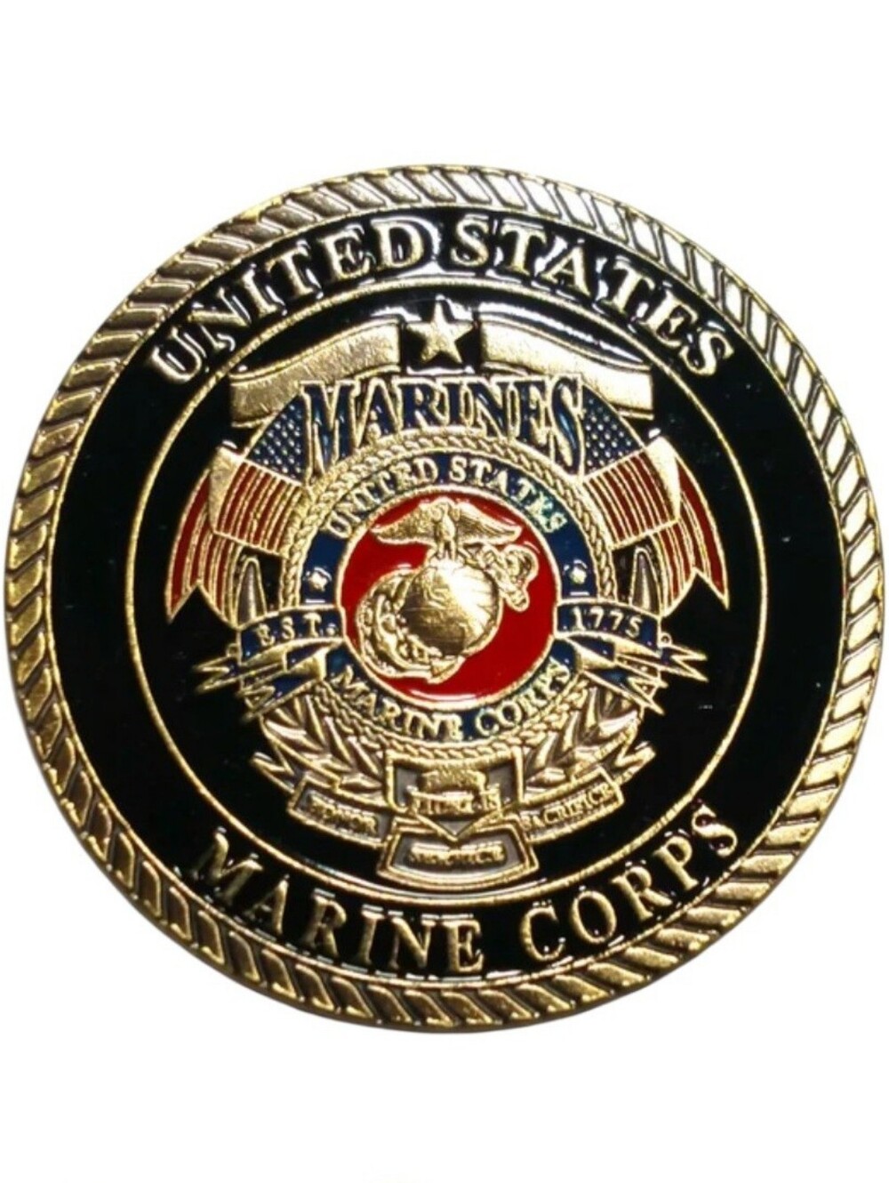 US MARINE CORPS "RELEASE THE DOGS OF WAR" COIN